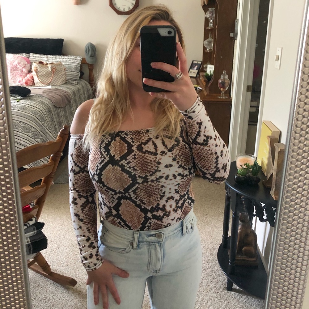 Snakeskin Bodysuit